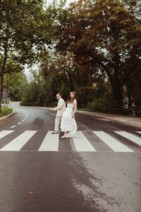 BRautpaar Zebrastreifen