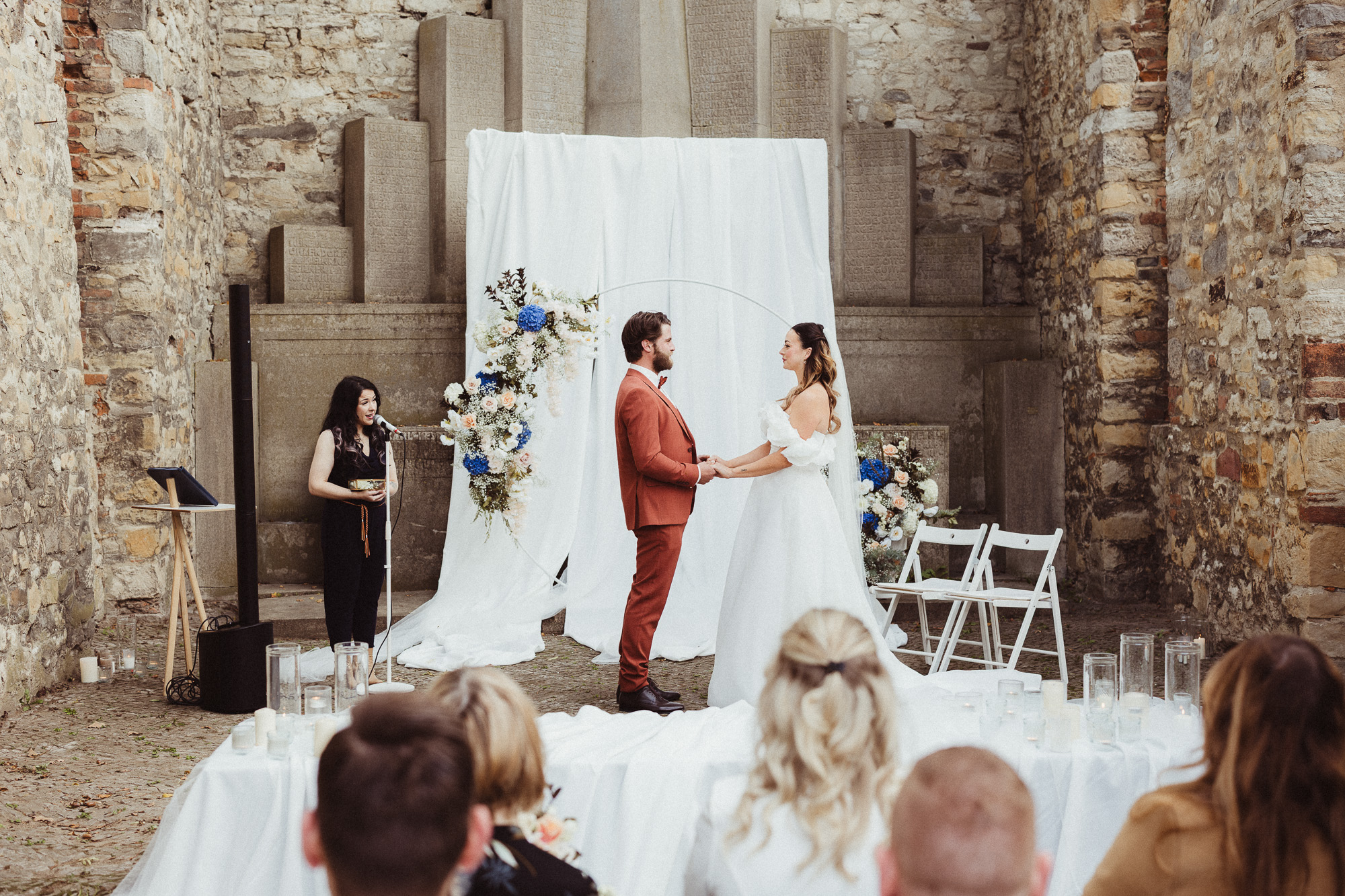 Brautpaar bei Eheschließung